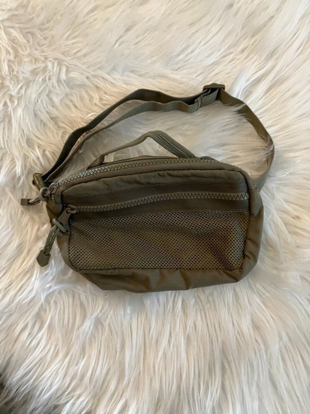 Unbranded Olive Green Utility Waist Pack / Fanny Pack Crossbody Bag – Travel Hik